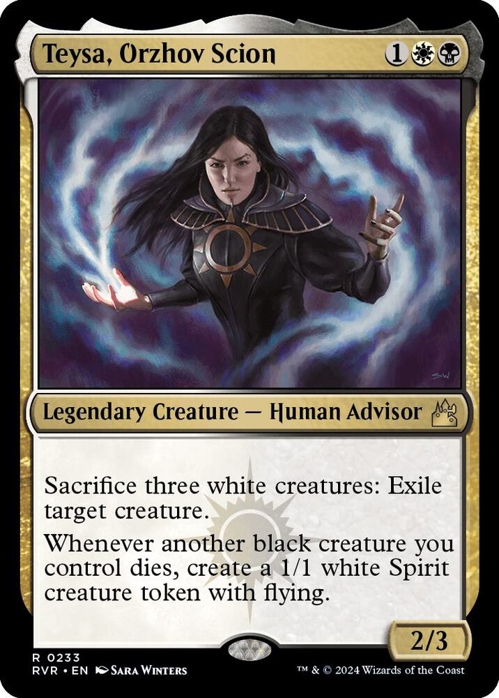 Teysa, Orzhov Scion - Ravnica Remastered - Magic: The Gathering