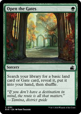 Open the Gates - Ravnica Allegiance - Magic: The Gathering