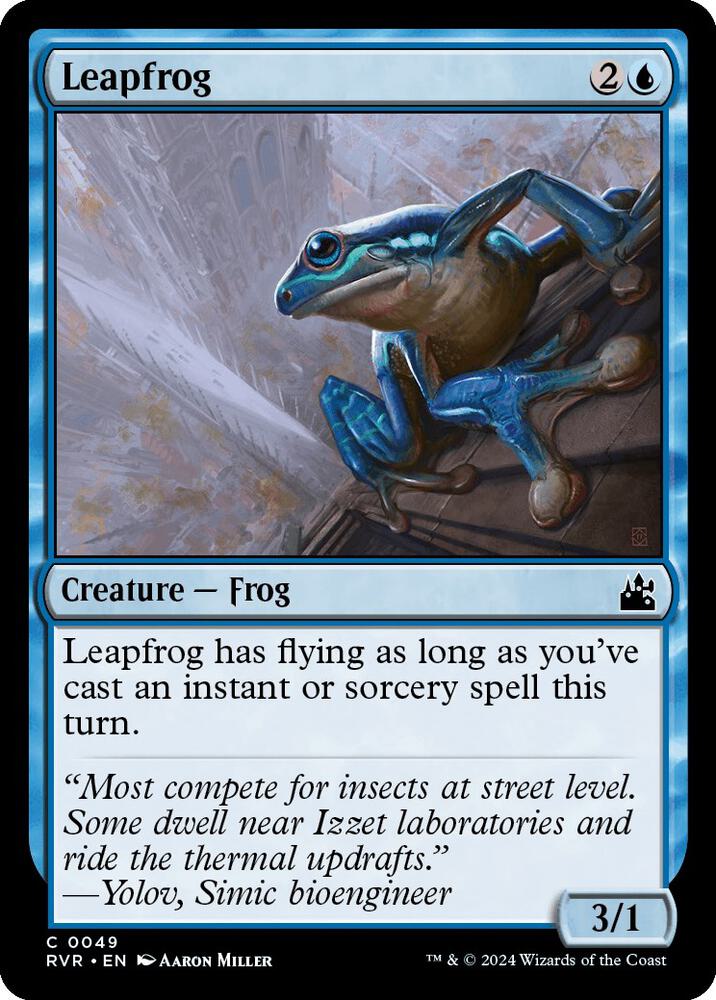 Leapfrog - Ravnica Remastered - Magic: The Gathering - TCGplayer.com