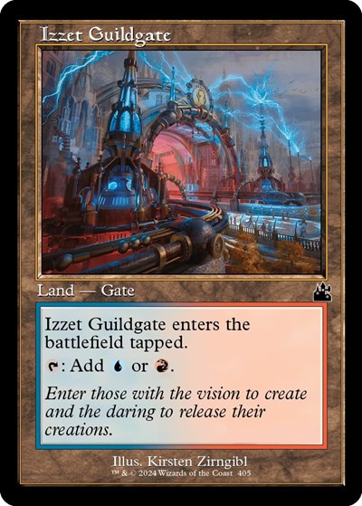 Izzet Guildgate Retro Frame