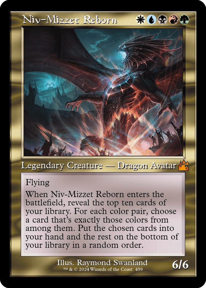 Niv-Mizzet Reborn (Retro Frame) - Ravnica Remastered - Magic: The