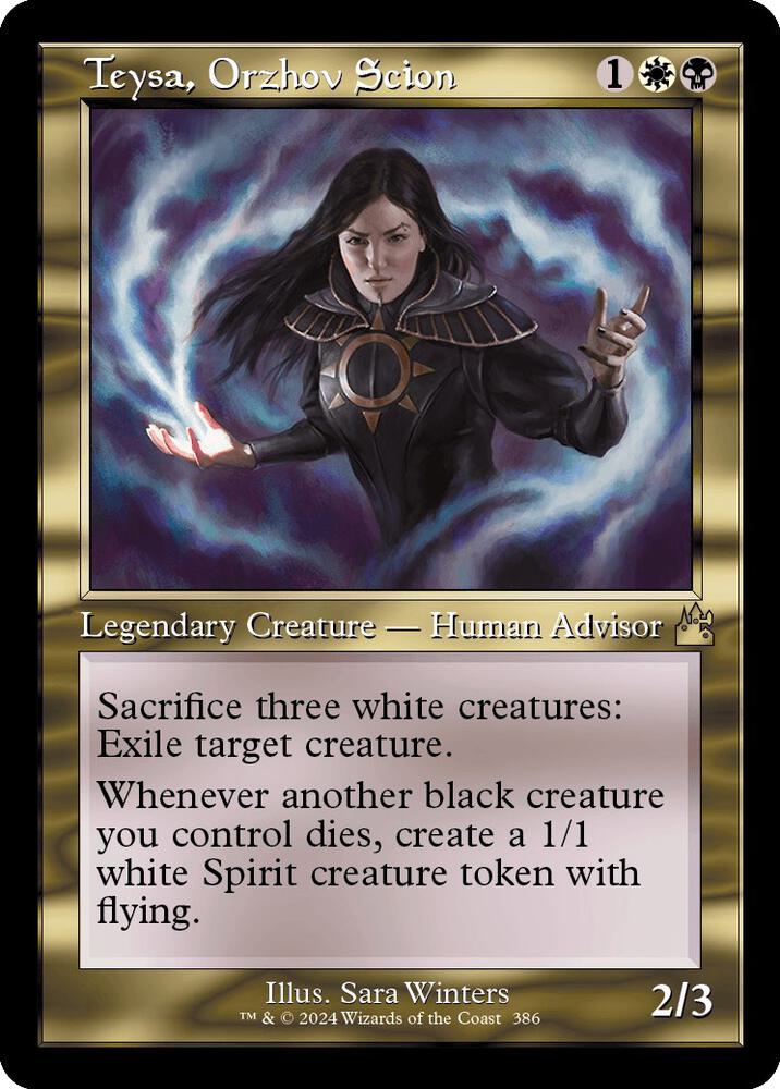 Teysa, Orzhov Scion (Retro Frame) - Ravnica Remastered - Magic