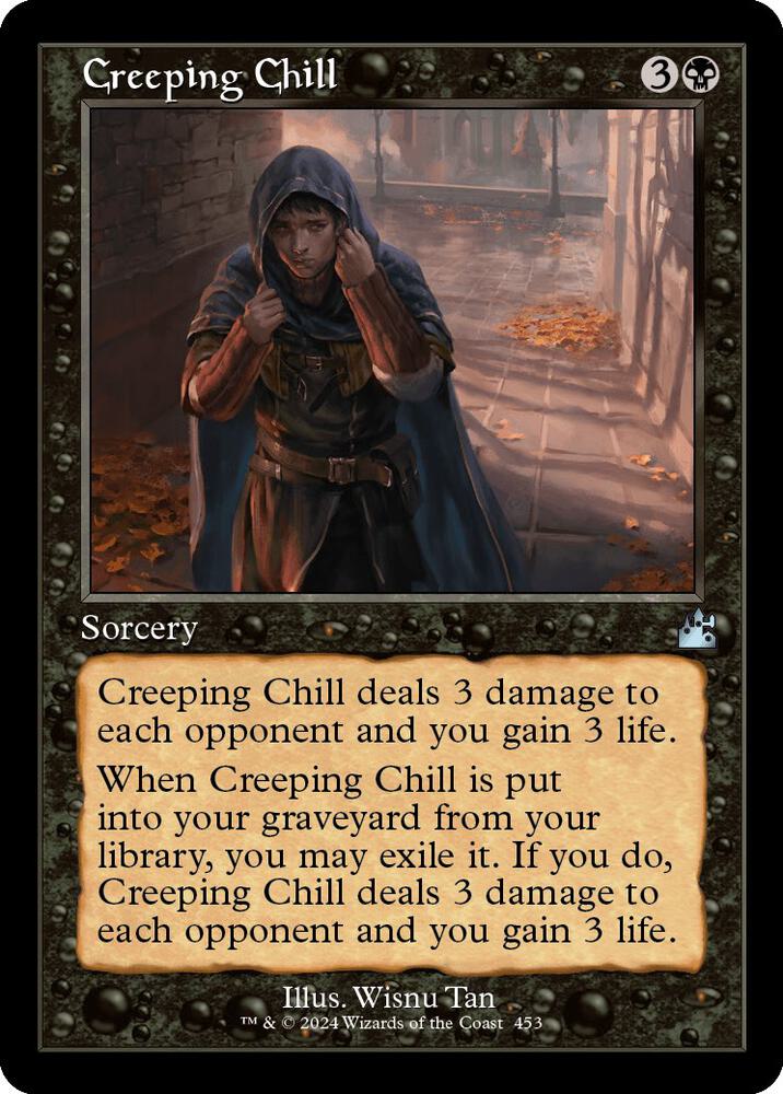 Creeping Chill (Retro Frame) - Ravnica Remastered - Magic: The