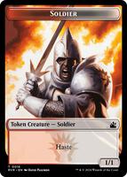 兵士トークン soldier token minagishi jun Soldier Token - Ravnica Remastered - Magic: The Gathering