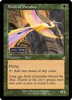 Birds of Paradise (Retro Frame) (Serial Numbered) - Ravnica