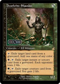 Deathrite Shaman (Retro Frame) (Serial Numbered) - Ravnica Remastered