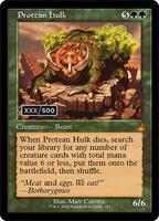 Protean Hulk (Retro Frame) (Serial Numbered) - Ravnica Remastered