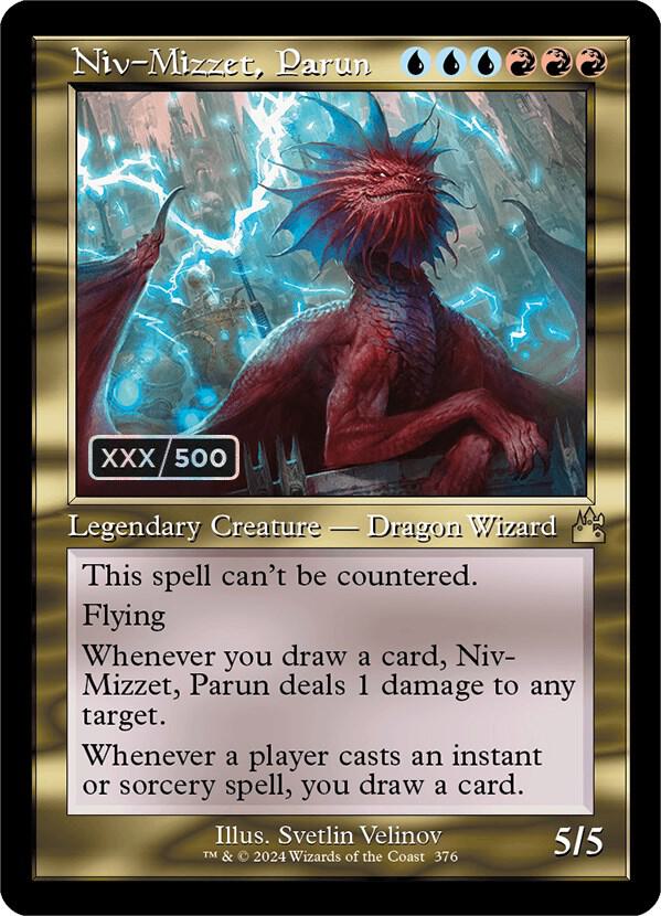 Niv-Mizzet, Parun (Retro Frame) (Serial Numbered) - Ravnica