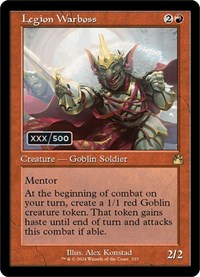 Legion Warboss (Retro Frame) (Serial Numbered) (Foil)