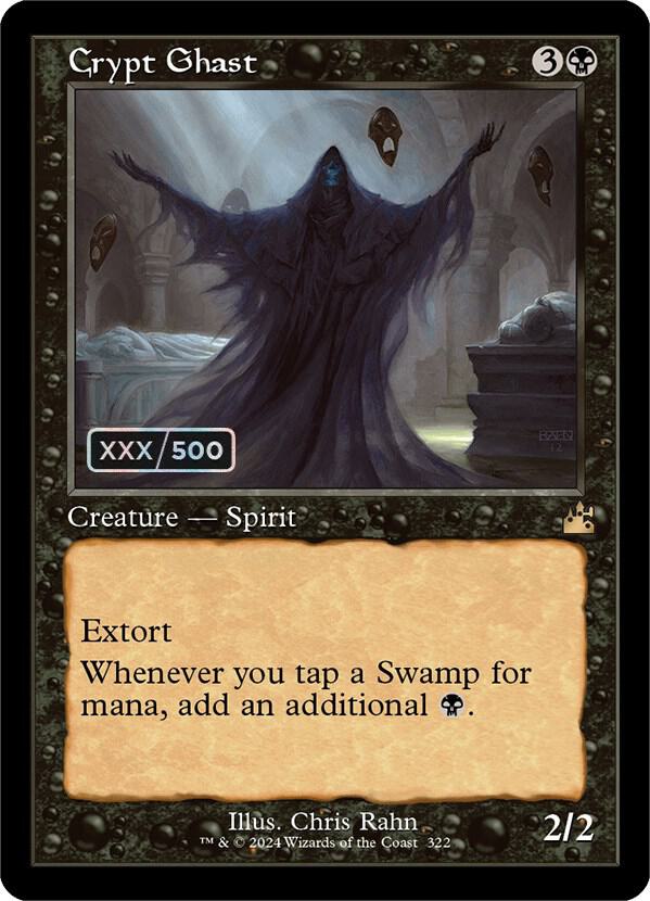 Crypt Ghast (Retro Frame) (Serial Numbered) (NM - Foil)