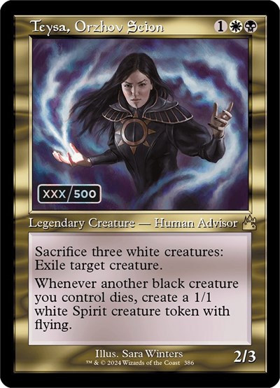 Teysa, Orzhov Scion (Retro Frame) (Serial Numbered)