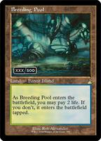Breeding Pool (Retro Frame) (Serial Numbered) - Ravnica Remastered
