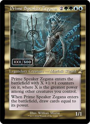Prime Speaker Zegana