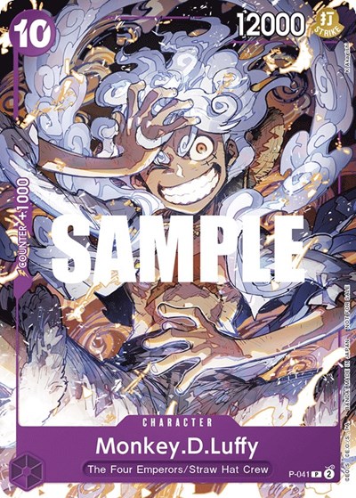 Monkey.D.Luffy (041) card