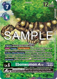 Ebonwumon ACE (Alternate Art)
