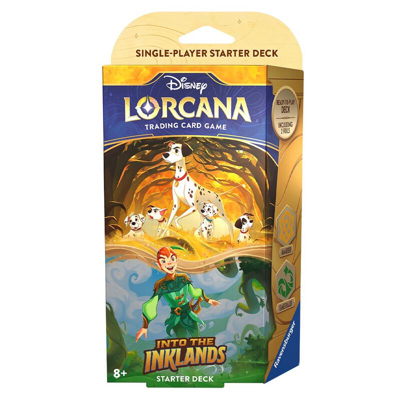 Disney Lorcana The First Chapter Starter Deck (Sapphire & Steel) The First Chapter Disney