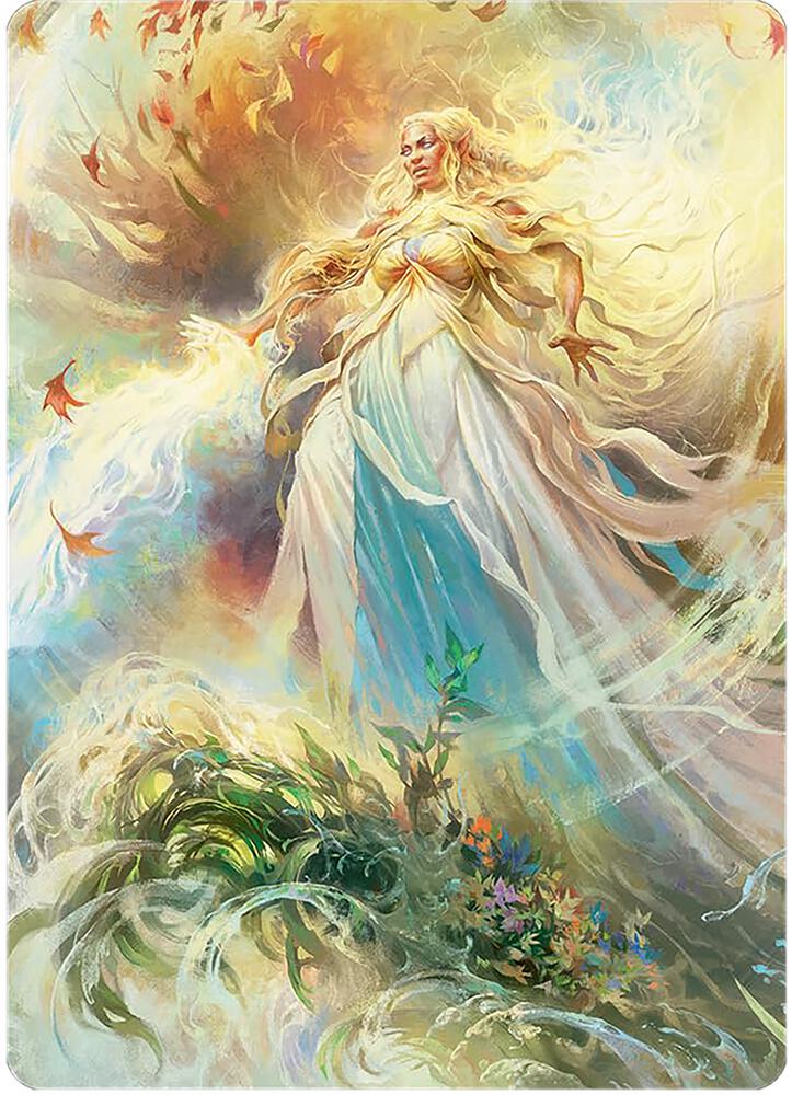 Galadriel, Light of Valinor Art Card - Art Series: Universes