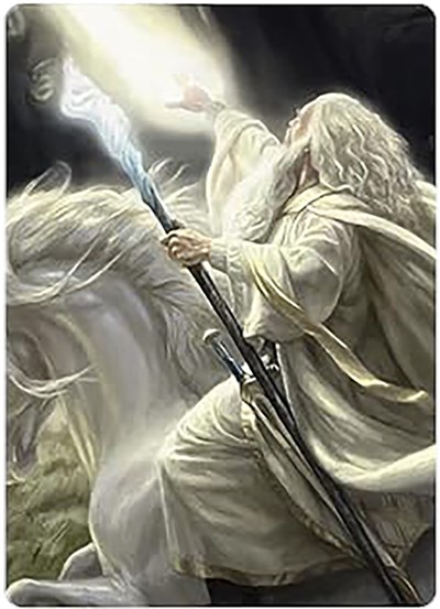 Gandalf of the Secret Fire Art Card