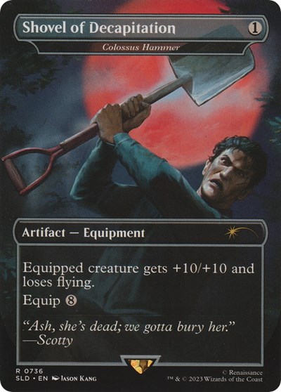Shovel of Decapitation Colossus Hammer