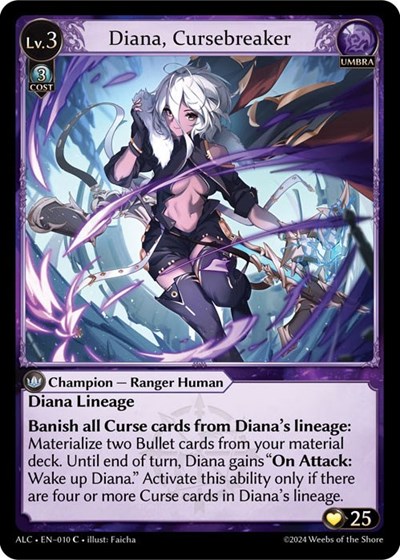 Diana, Cursebreaker card