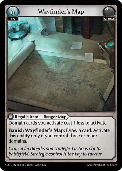 Wayfinder's Map Alchemical Revolution card price