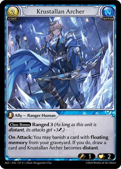 Krustallan Archer card
