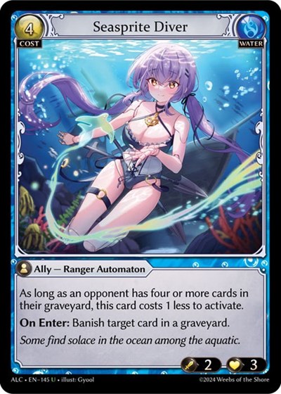 Seasprite Diver card