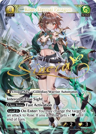 Rose, Eternal Paragon (CSR) (ALC1E) card