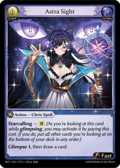 Astra Sight card