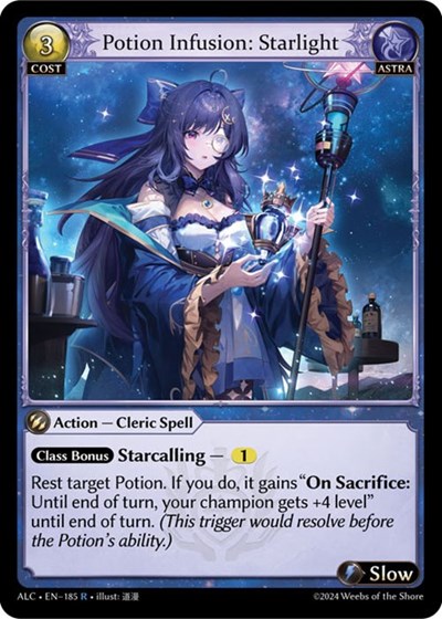 Potion Infusion: Starlight card