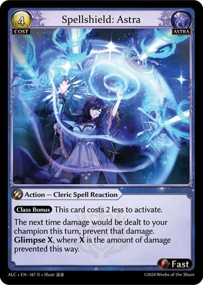 Spellshield: Astra card