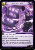 Umbral Tithe - Alchemical Revolution - Grand Archive TCG