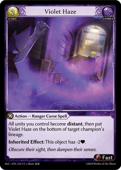 Violet Haze card