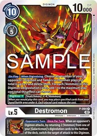 Destromon - P-094 (3rd Anniversary Update Pack) - Digimon Promotion Cards - Digimon card