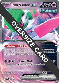 Iron Valiant ex - 068 - Jumbo Cards - Pokemon card