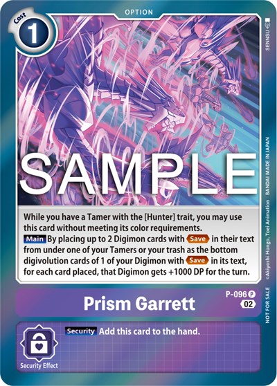 Prism Garrett P 096 3rd Anniversary Update Pack
