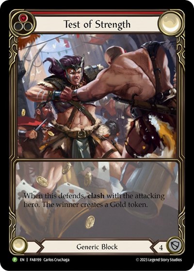 Test of Strength - FAB199 card