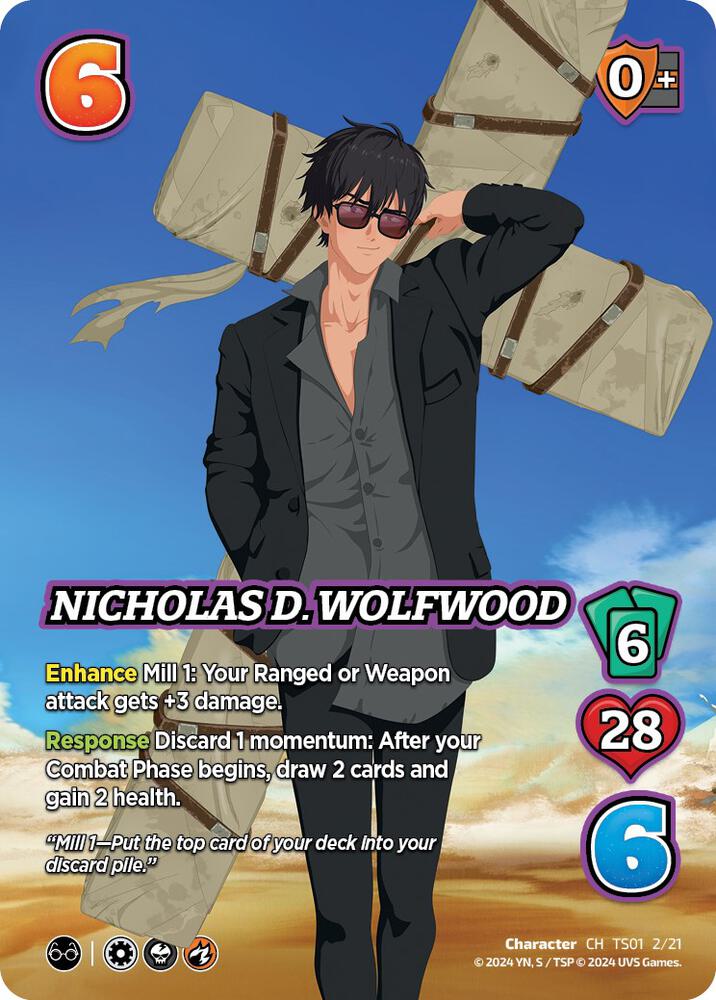 Nicholas D. Wolfwood - Challenger Series: Cowboy Bebop and Trigun