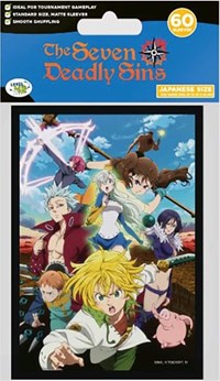 Japanime Games Card Sleeves Seven Deadly Sins - Battle Team Sleeves (60-Pack)