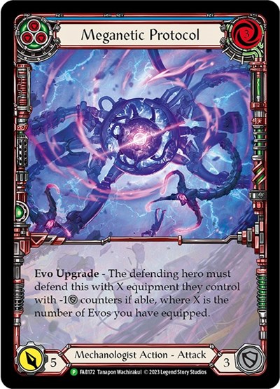 Meganetic Protocol - FAB172 Flesh and Blood: Promo Cards card price