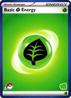 Basic Grass Energy [Blue Border] from Pokemon My First Battle set