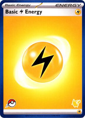 Basic Lightning Energy (Blue Border)