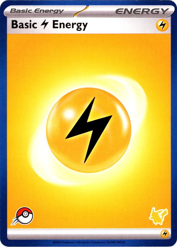 Basic Lightning Energy (Blue Border)  from My First Battle