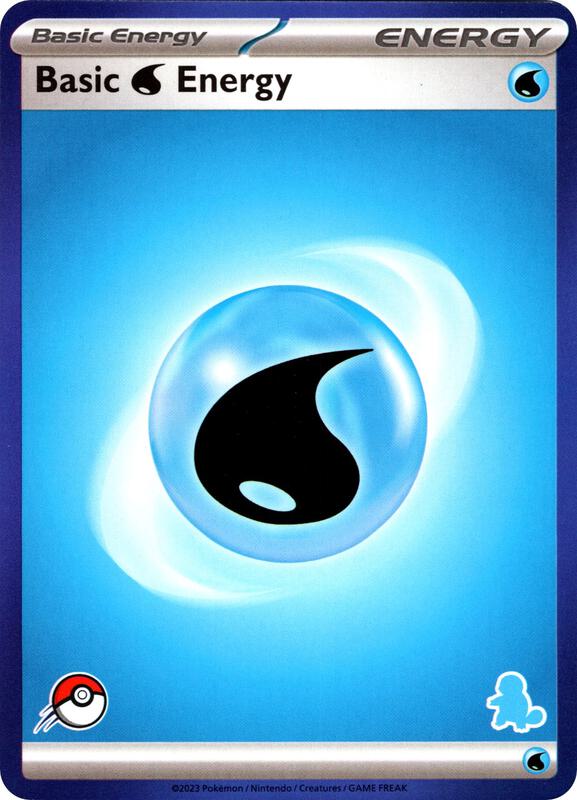 Basic Water Energy (Blue Border)  from My First Battle