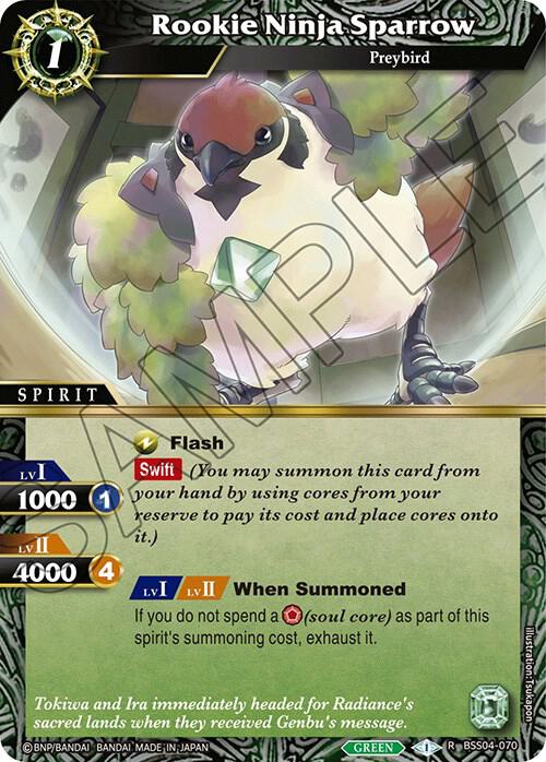 Rookie Ninja Sparrow