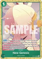 New Genesis (Starter Deck 11: Uta Deck Battle) - One Piece Promotion Cards - One Piece Card Game - TCGplayer.com New Genesis (Starter Deck 11: Uta Deck Battle) - One Piece Promotion Cards - One Piece Card Game - TCGplayer.com