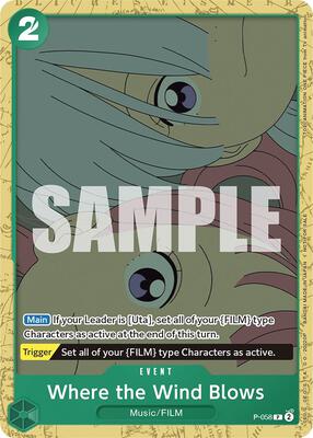 Where the Wind Blows (Starter Deck 11: Uta Deck Battle)