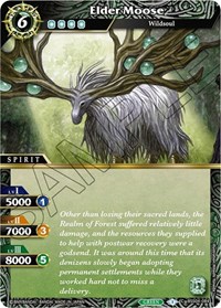 Elder Moose - Battle Spirits Saga Savior of Chaos trading card
