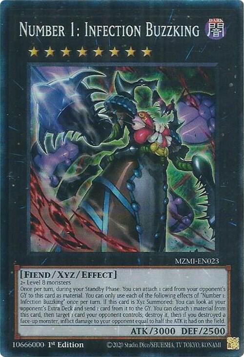 Number 1: Infection Buzzking (CR) - Maze of Millennia - YuGiOh