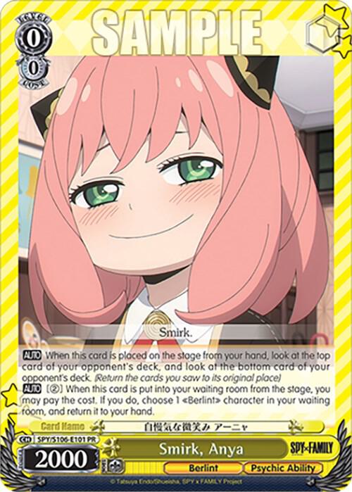 Smirk, Anya